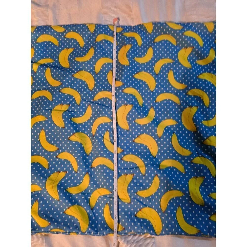 Hot Now Banana Fruit Print Novelty Pillowcase Maximalist